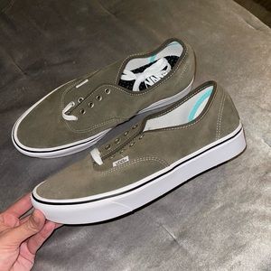 COPY - Green Suede Vans